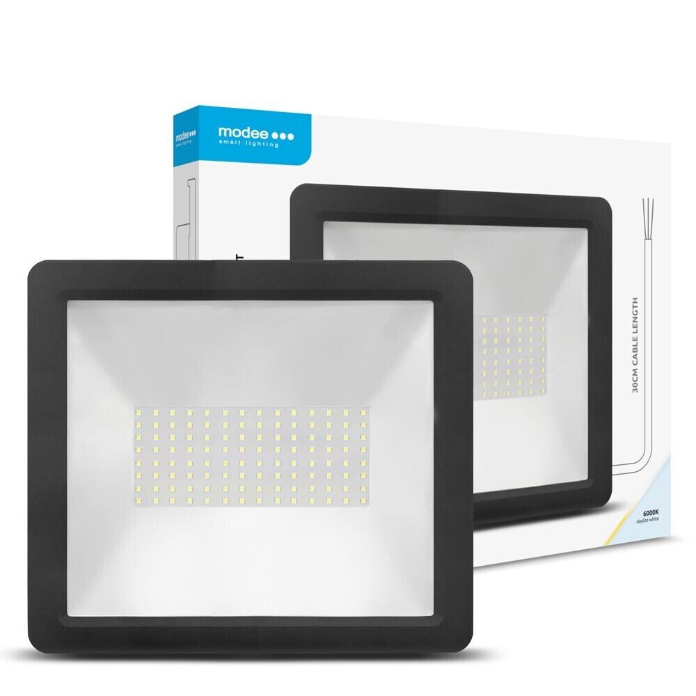 faro led da esterno modee slim ml-fls4000k100wa2n 100w 4000k - dettaglio 3
