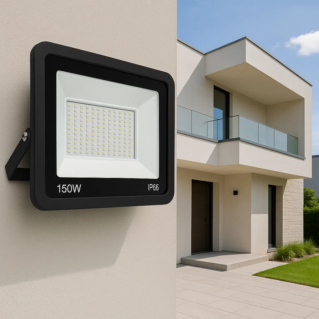 faro led da esterno modee slim a2 150w 4000k ip65 - dettaglio 2