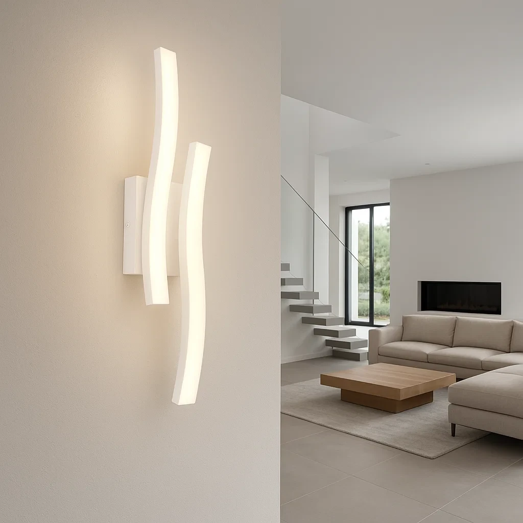 applique da interno led 10w a 3 colori luce universo 3 color
