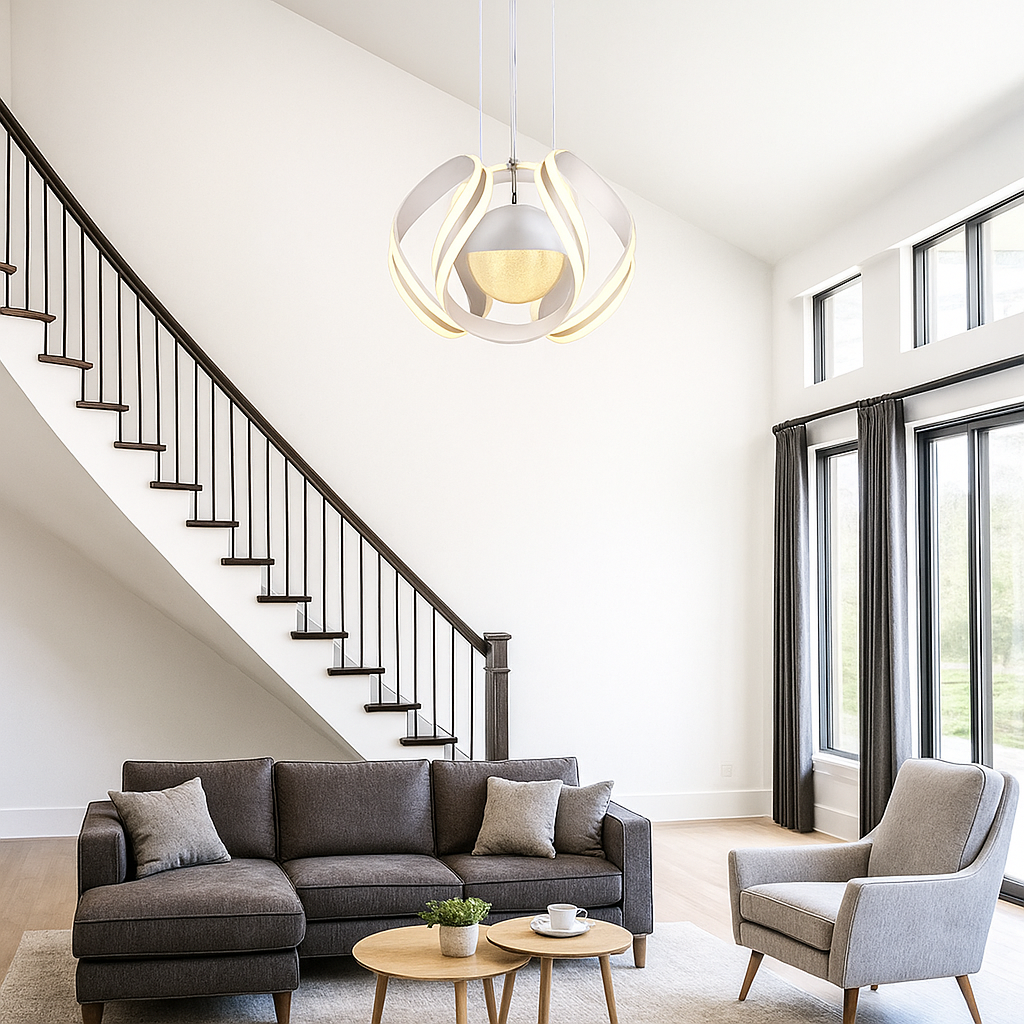 lampadario led a sospensione universo b21-3c 78w cct 3 colori