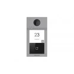 posto esterno videocitofonico ip hikvision ds-kv8113-wme1 con telecamera 2 mp e lettore mifare