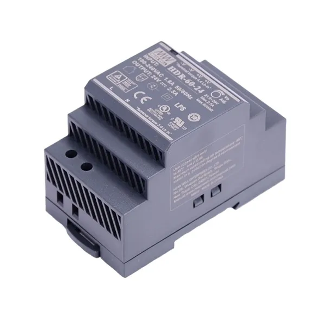 alimentatore hikvision ds-kaw60-2n 24 v dc 60 w per videocitofonia 2 fili