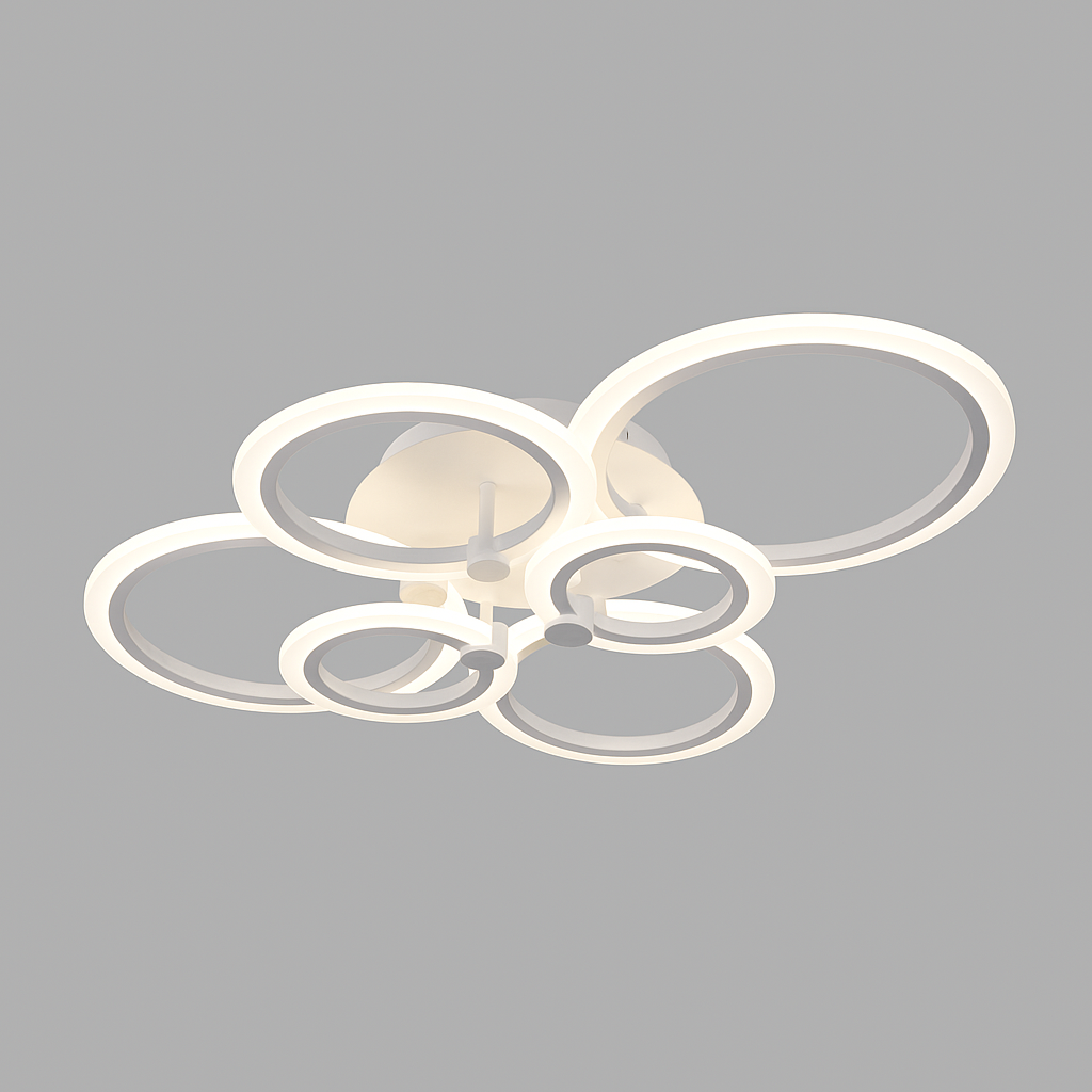 lampadario led universo 3 color c08-3c 51w cct 3 tonalità - dettaglio 2