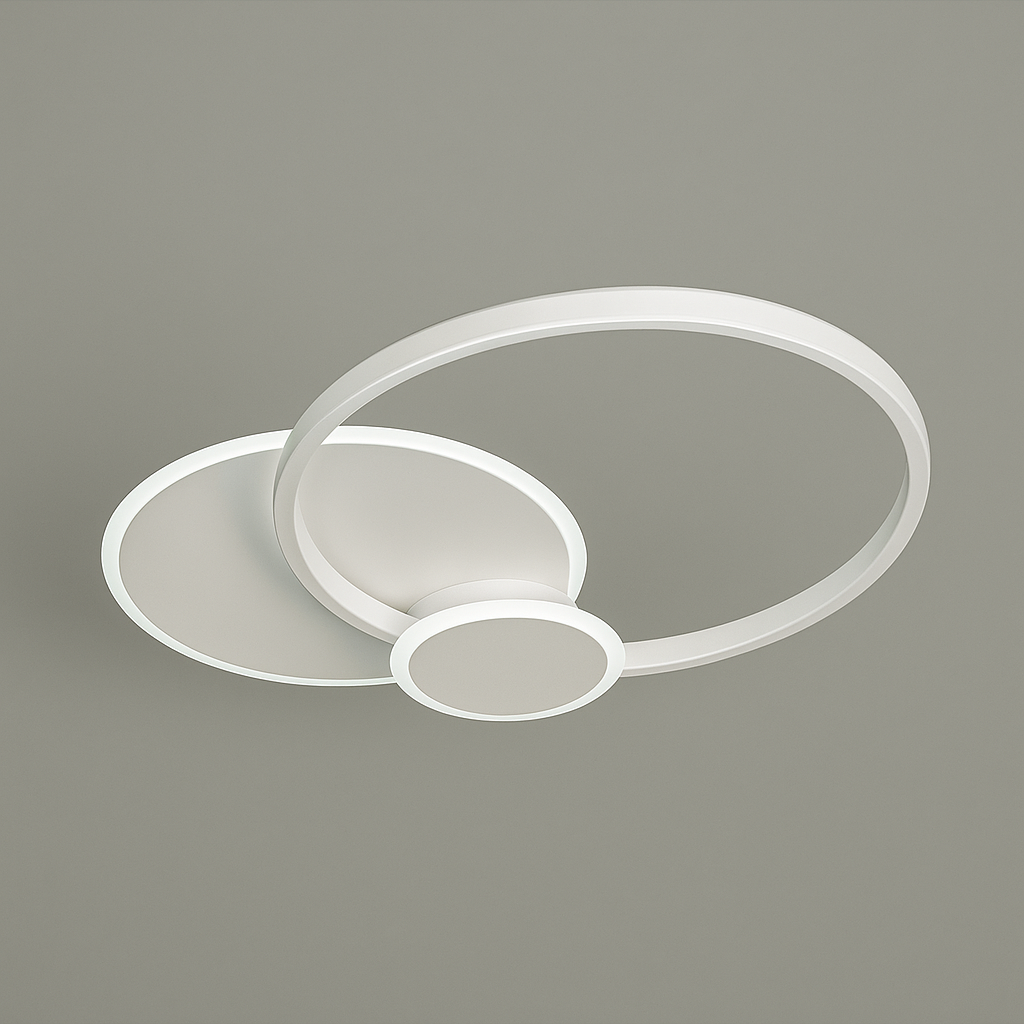 plafoniera led universo c32-3c 37w cct 3 colori luce - dettaglio 2