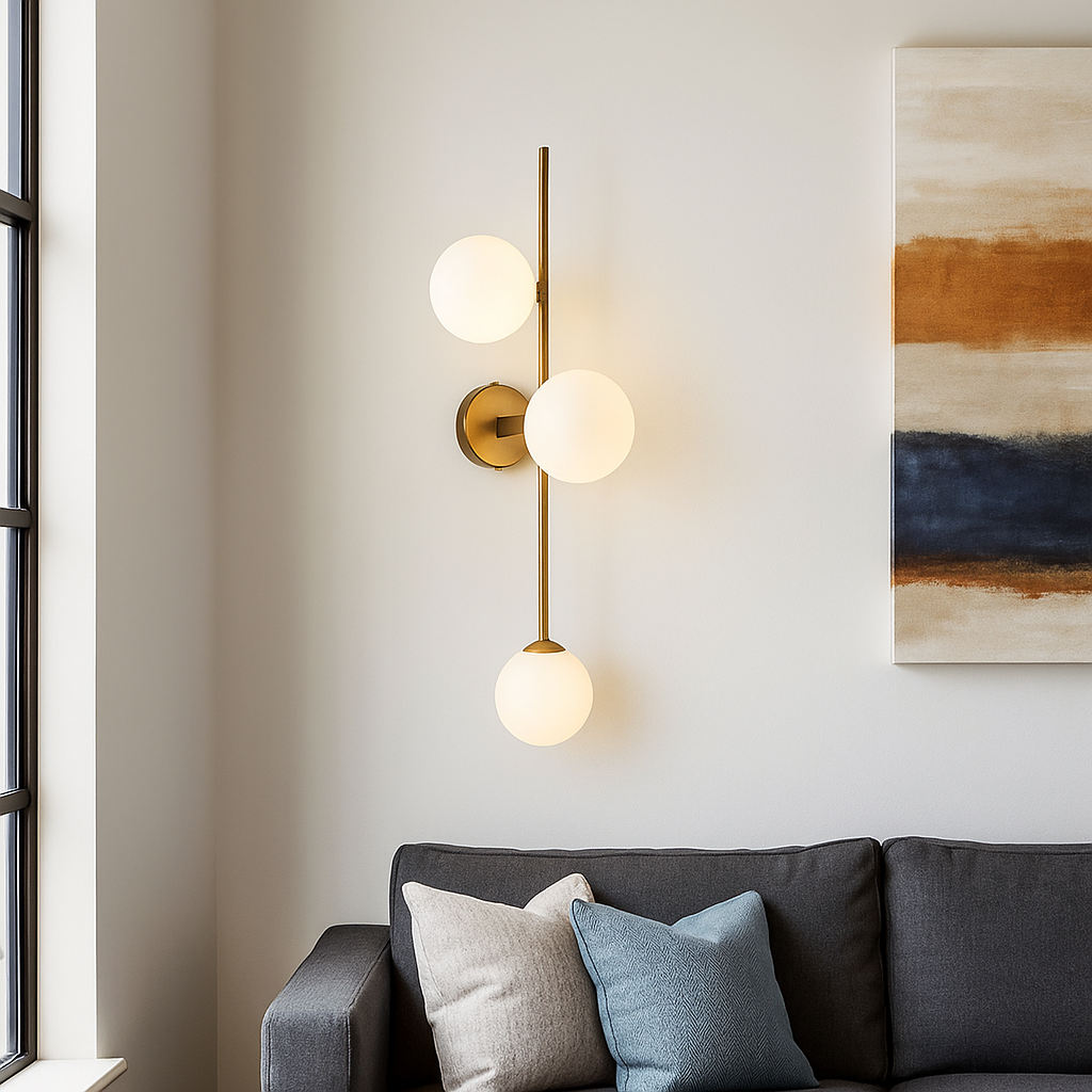 applique da interno universo aq57 3 luci g9 in metallo gold - dettaglio 2