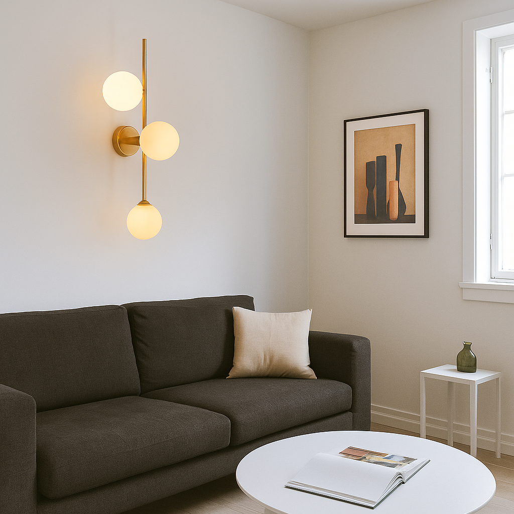 applique da interno universo aq57 3 luci g9 in metallo gold - dettaglio 3