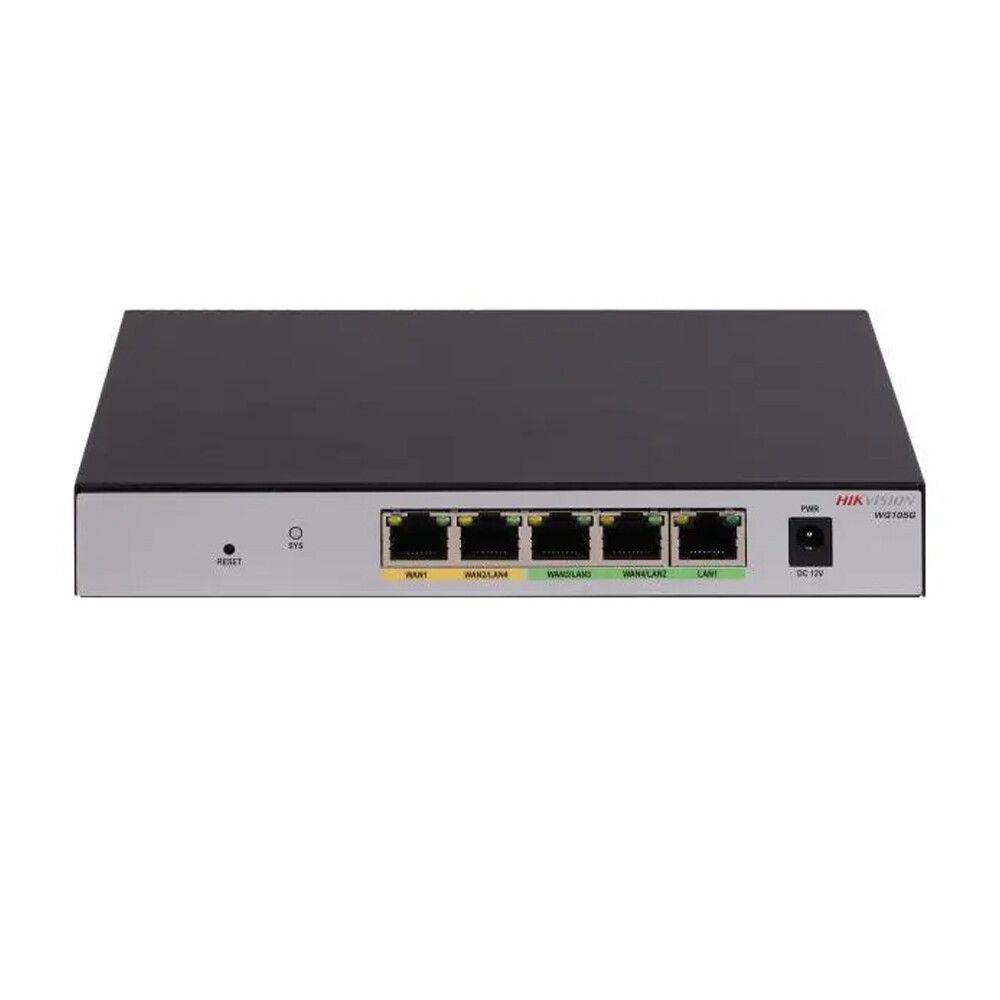 router hikvision ds-3wg105g-si gigabit 5 porte multi-wan