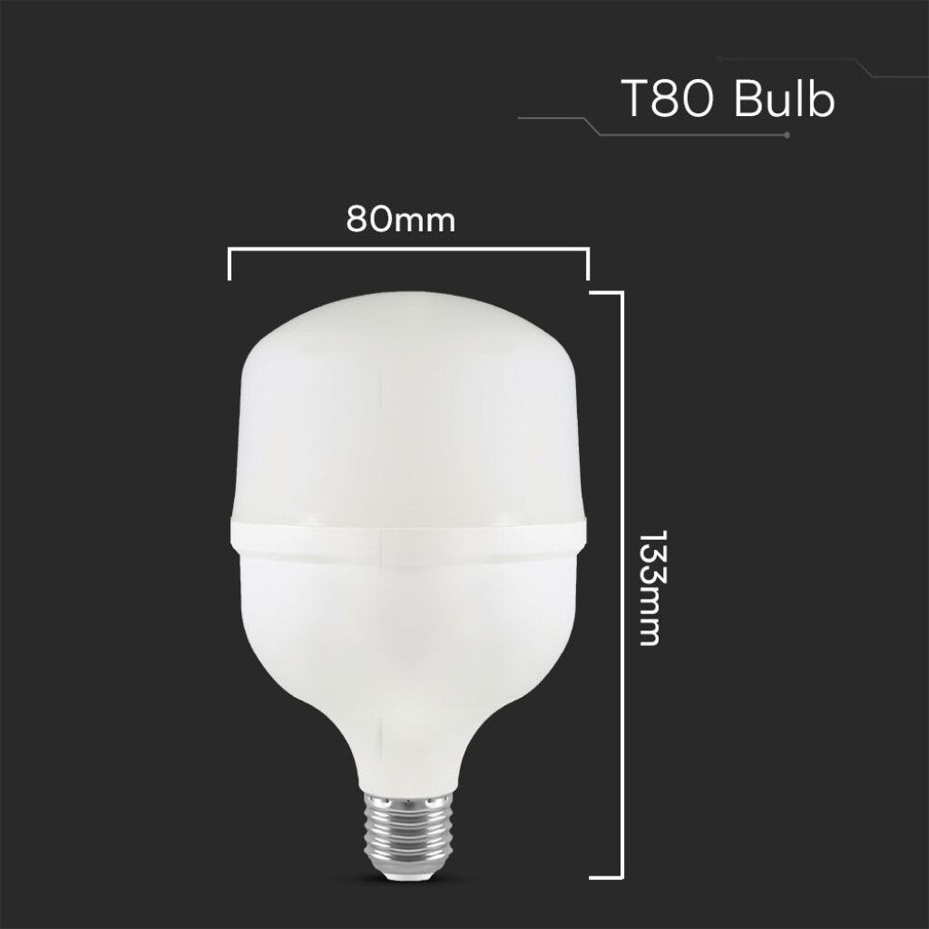 lampadina led v-tac vt-21020 e27 20w t80 4000k - dettaglio 2