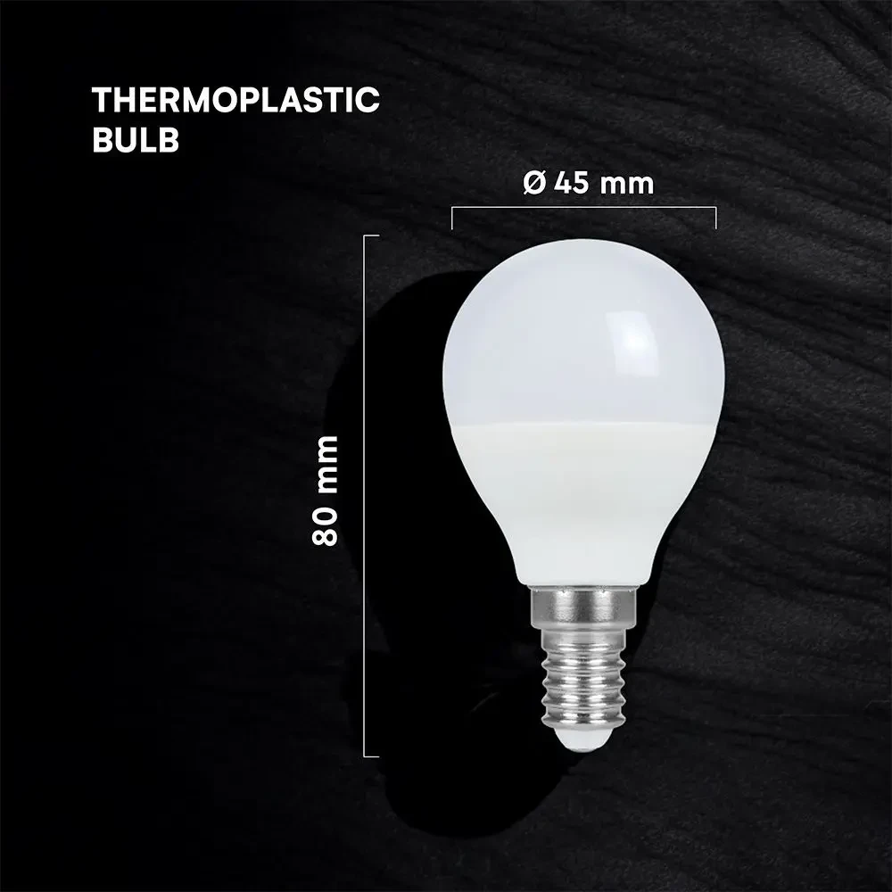 lampadina led v-tac vt-270 e14 p45 6,5w 4000k luce naturale - dettaglio 3