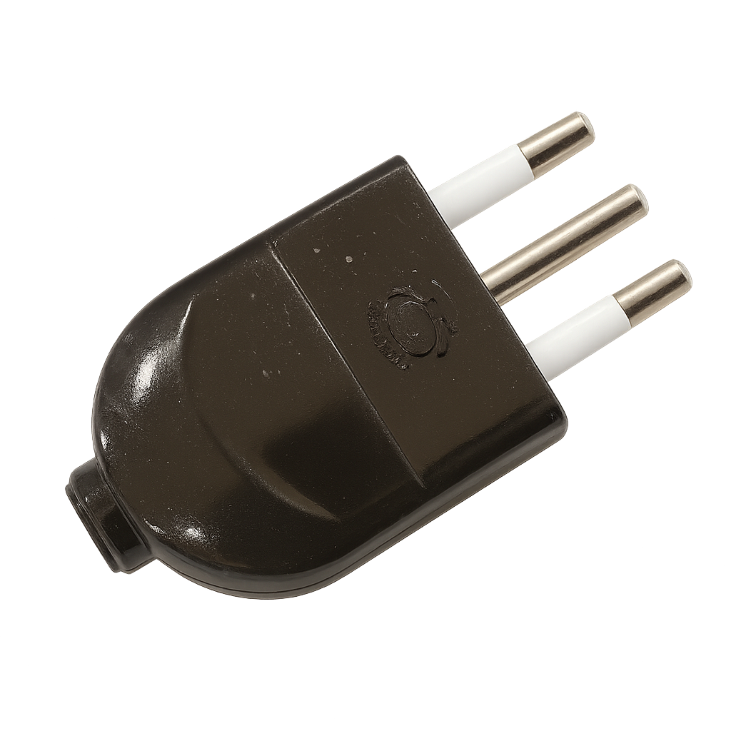 spina elettrica extrastar xsl1002n 10a 2p+t nera