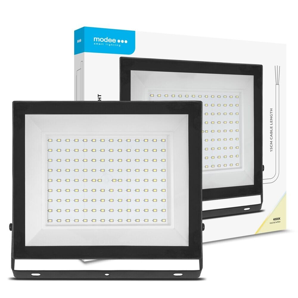 proiettore led modee e-series slim 100w 4000k 8000 lm ip65