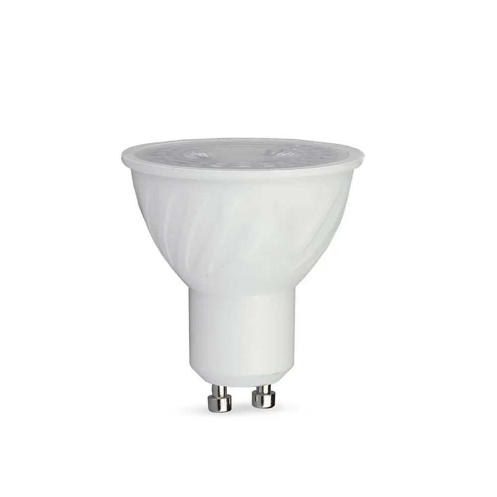 faretto led gu10 v-tac vt-227 6w 4000k 38 gradi