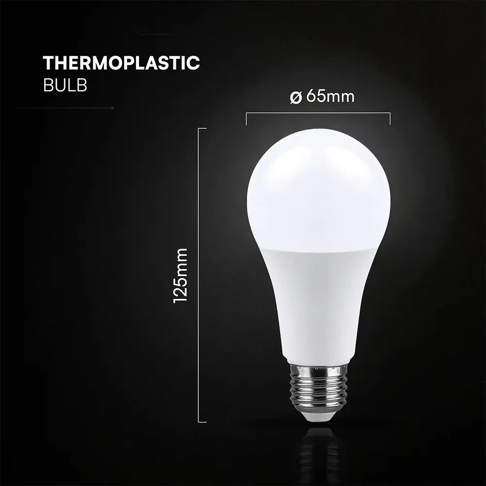lampadina led v-tac vt-2015 e27 15w a65 4000k 1521 lm - dettaglio 3