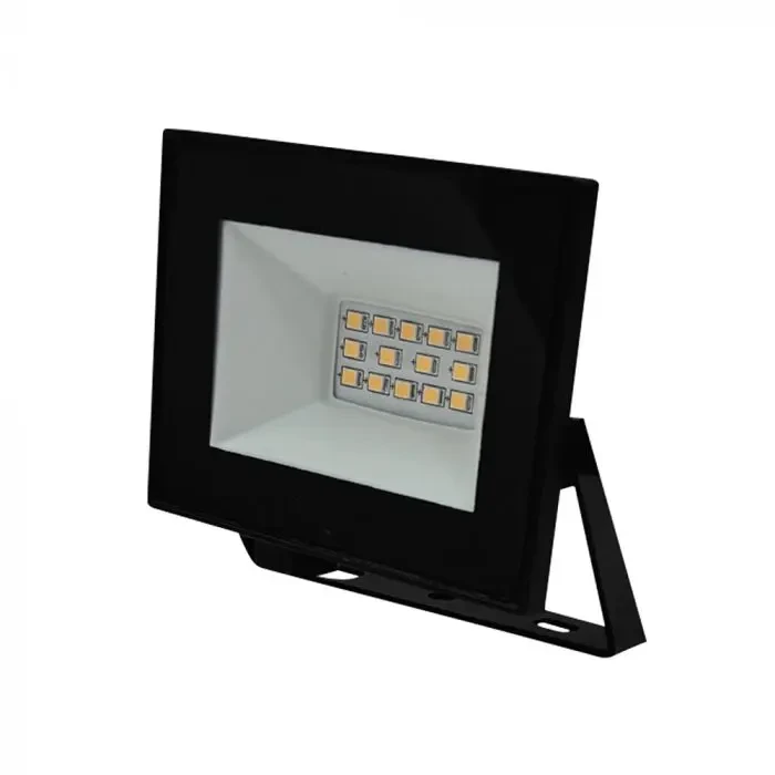 faro led v-tac vt-44012 10w nero 4000k ip65