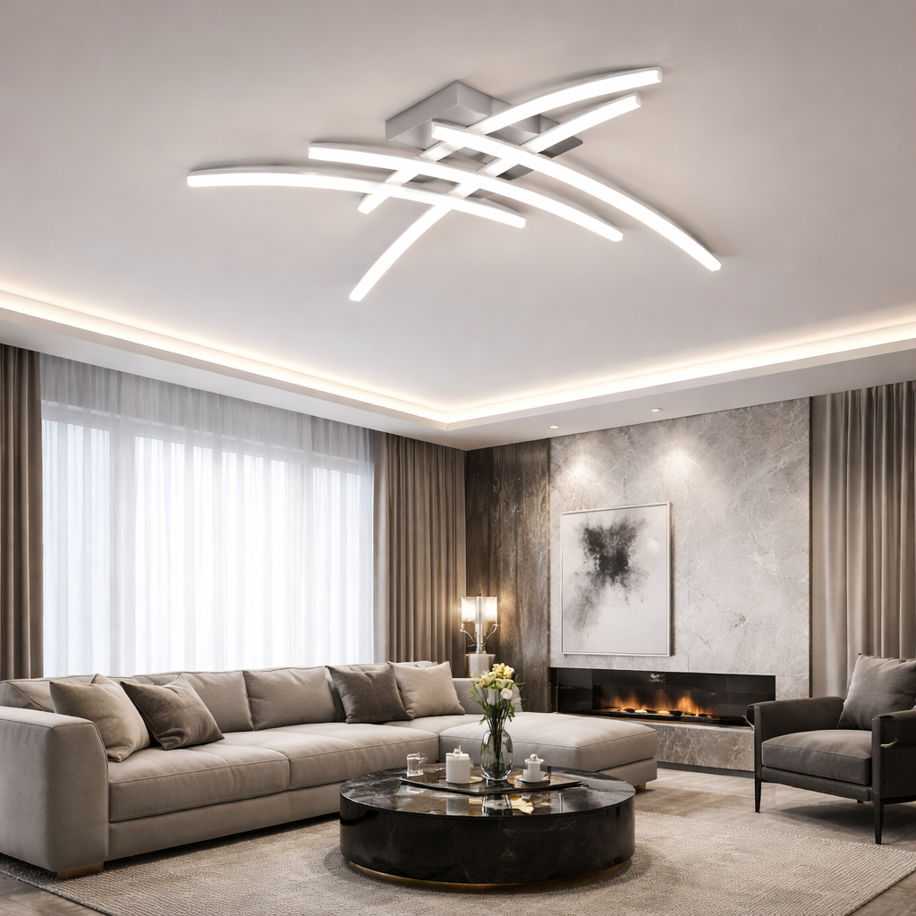 plafoniera led universo 3 color pn-36b3c 38w cct 3 tonalità