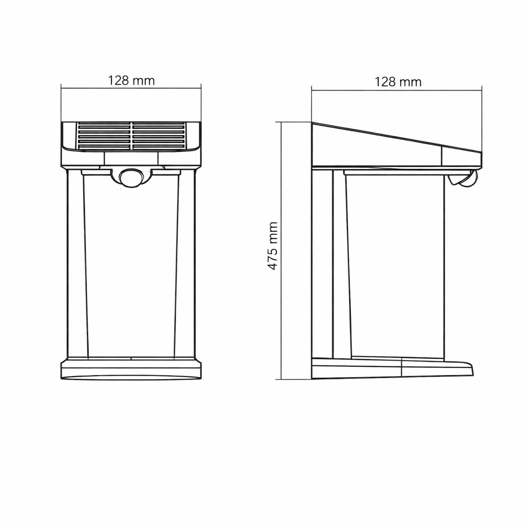 applique solare led universo yh0619-pir 3.5w con sensore pir - dettaglio 3