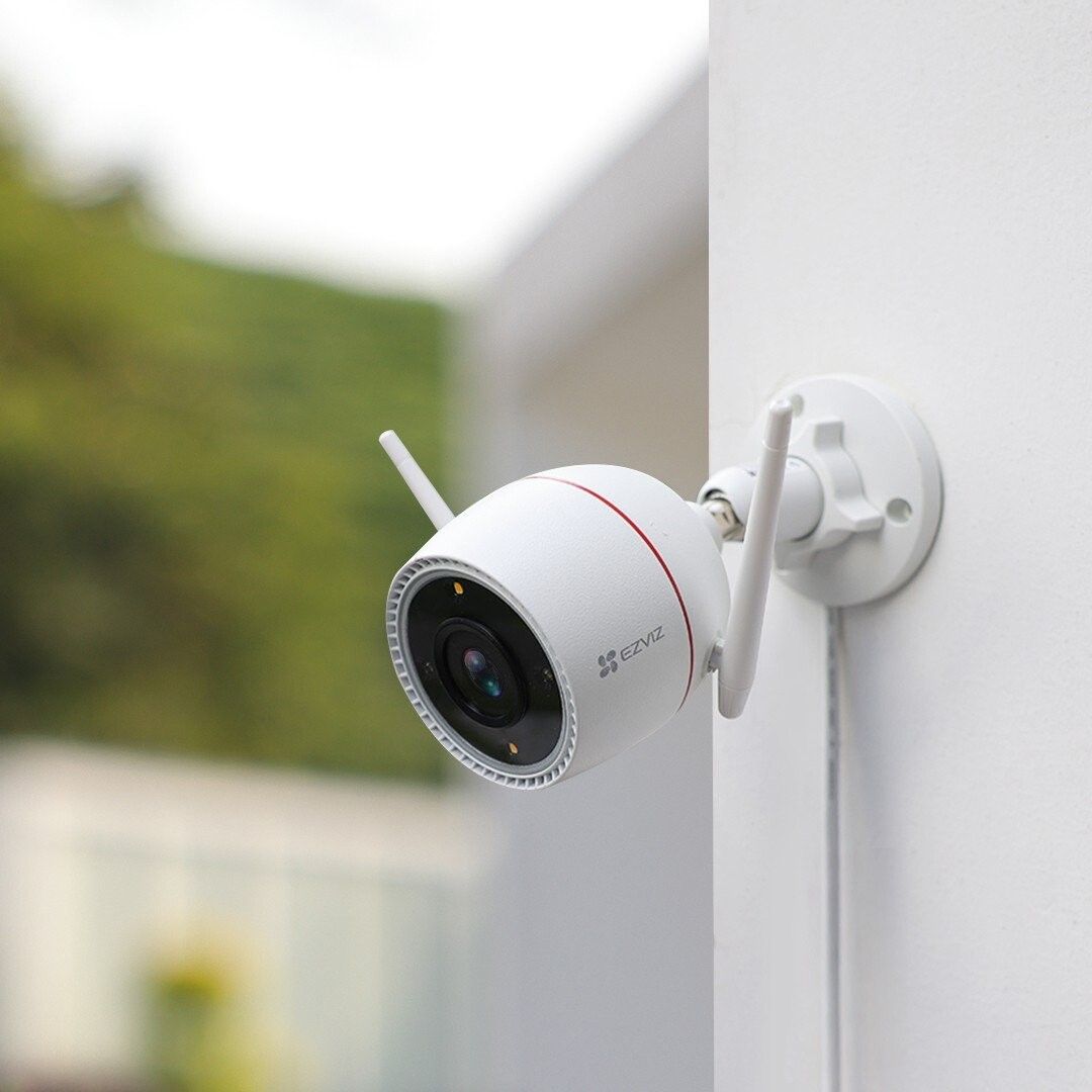 telecamera wi-fi da esterno ezviz h3c 2k+ 4mp ip67