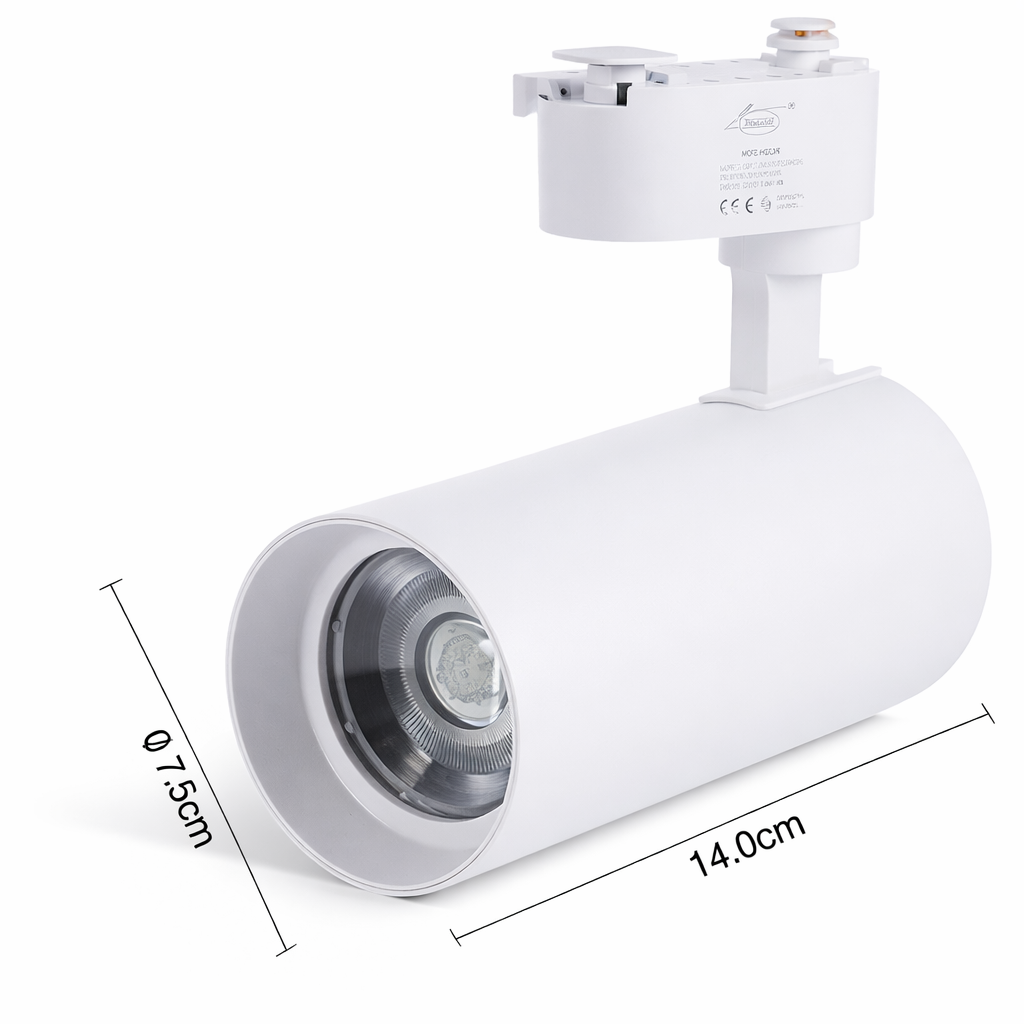 faretto led binario monofase grifi 3 colori et-21662 30w cct bianco - dettaglio 2