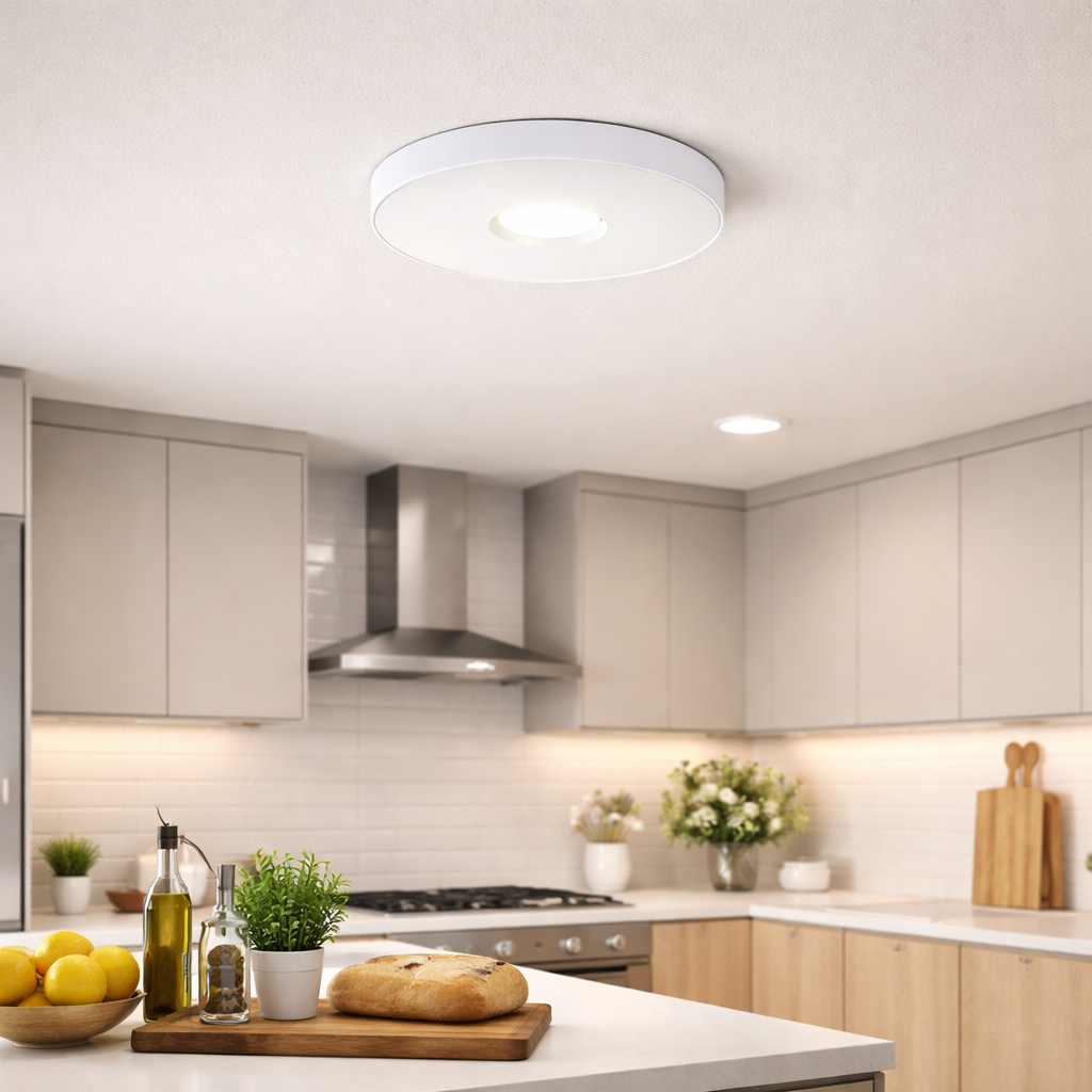 plafoniera led vtac vt-8566 cct 3in1 dimmerabile 60w con telecomando