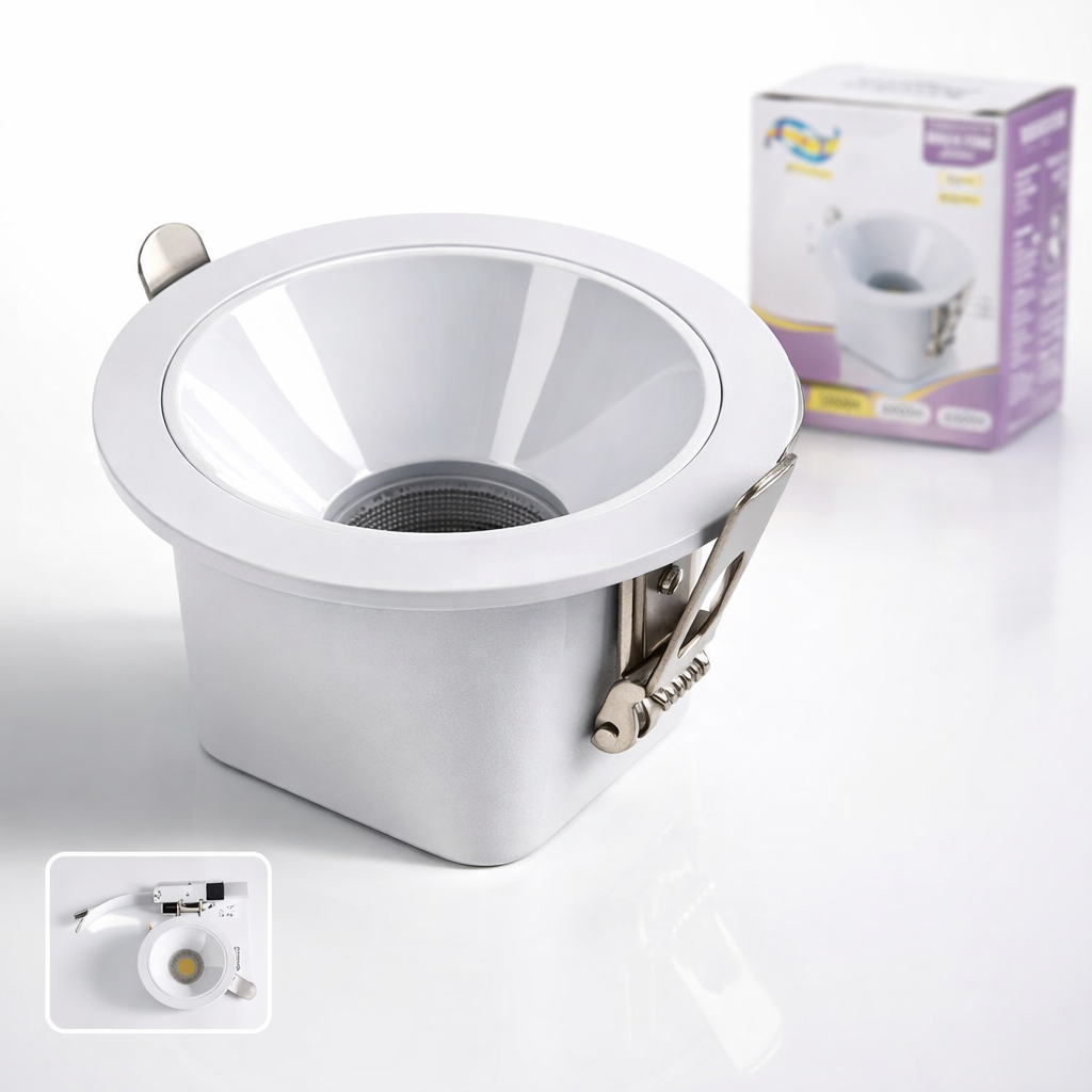 faretto led da incasso grifi 3 colori et-21652 12w cct selezionabile