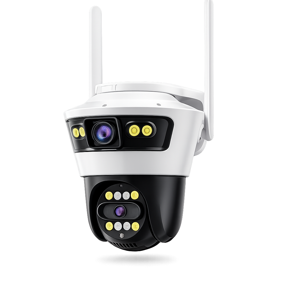 telecamera wifi ptz jorthan jortan5 9mp tre ottiche