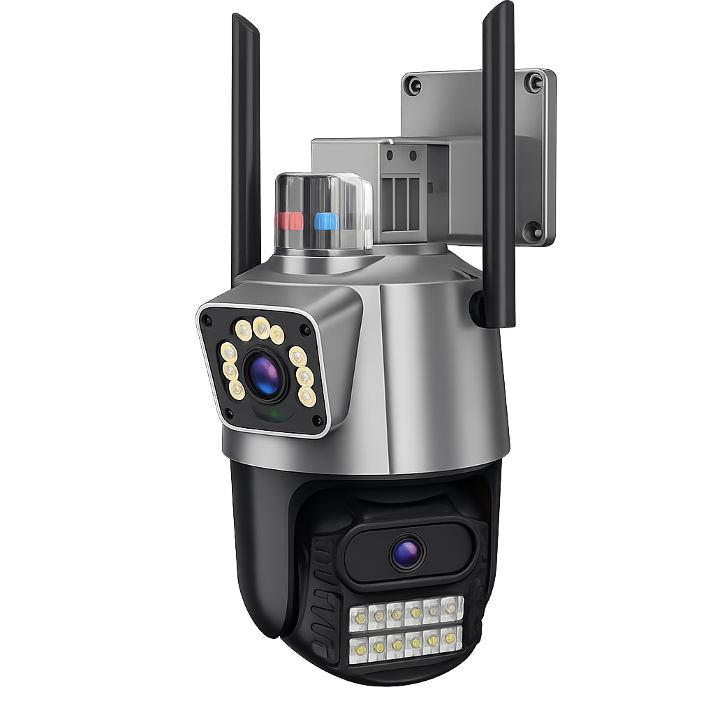 telecamera wifi jorthan jtz-9687pro ptz doppia lente con allarme