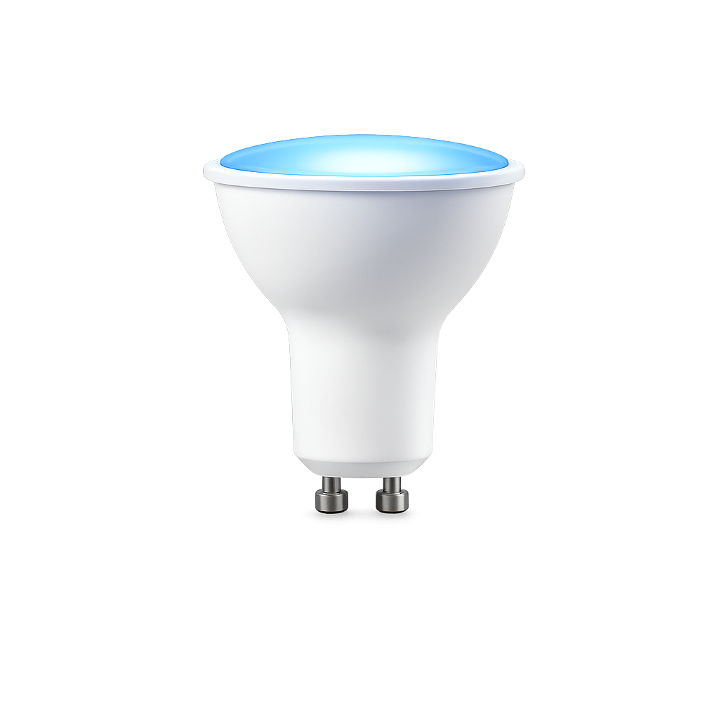 lampadina led gu10 universo gu10-03b 6w luce blu