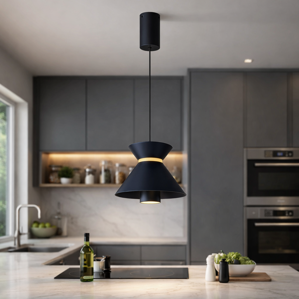 lampadario a sospensione led 10w cct regolabile