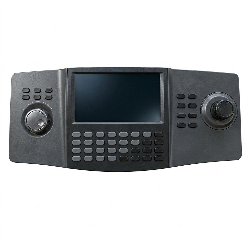 tastiera di controllo hikvision ds-1100ki(o-std) con joystick ptz e display touch