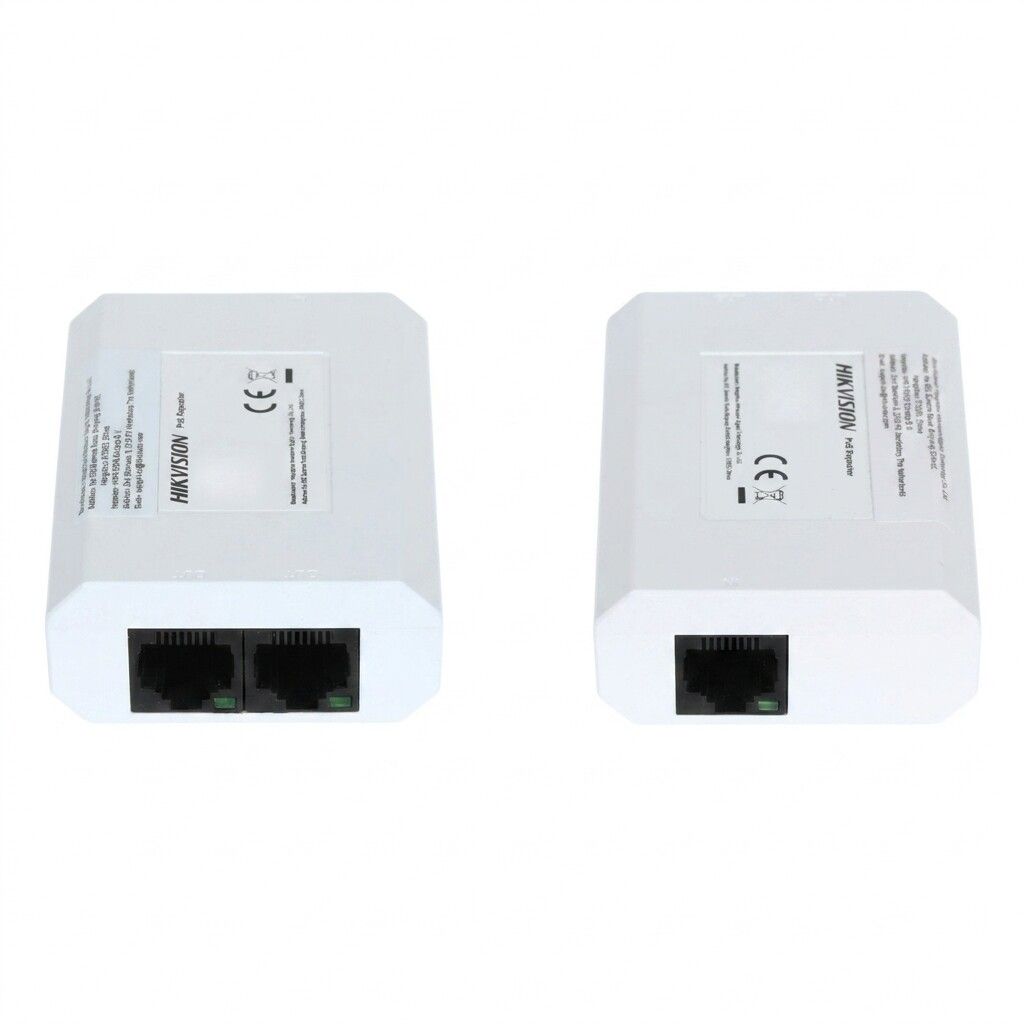ripetitore poe gigabit hikvision ds-3e0503dp-e/r 1 ingresso 2 uscite