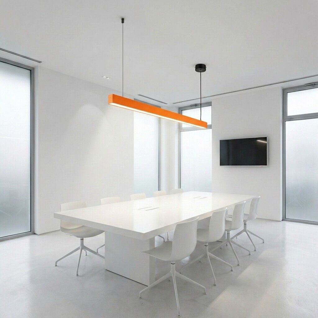 lampada led a sospensione grifi 3 colori lp040 32w cct arancio