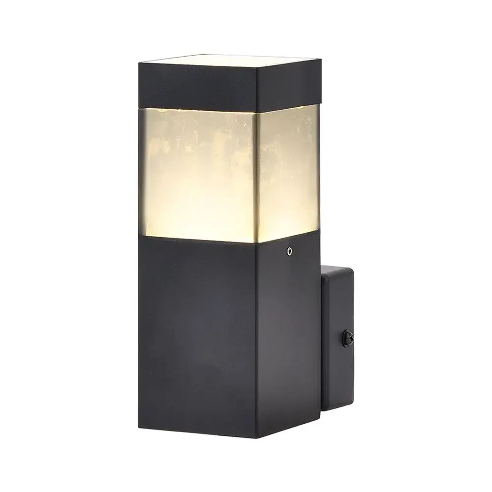 applique da esterno v-tac vt-10186 gu10 max 10w nera ip44 - dettaglio 3