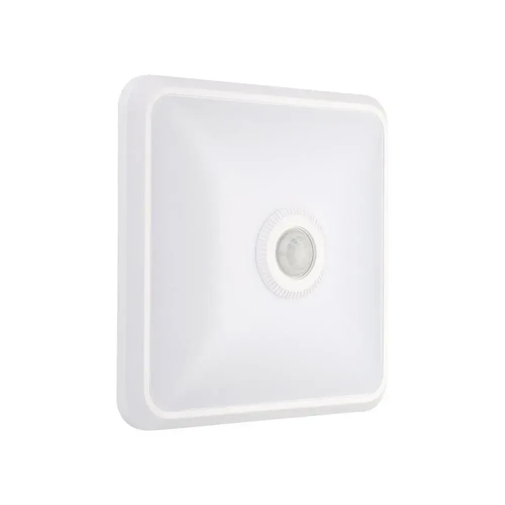 plafoniera led v-tac vt-81003 quadrata 12w cct con sensore pir - dettaglio 3