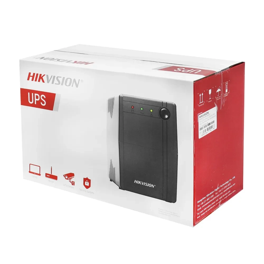 gruppo di continuità hikvision ds-ups1000 1000 va 600 w con avr