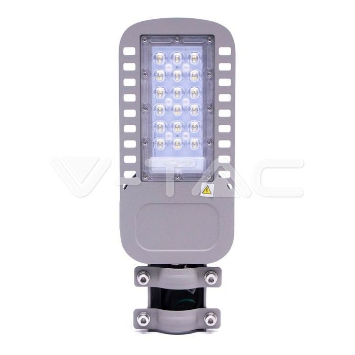 armatura stradale led v-tac vt-34st 30w 6400k 3600 lm