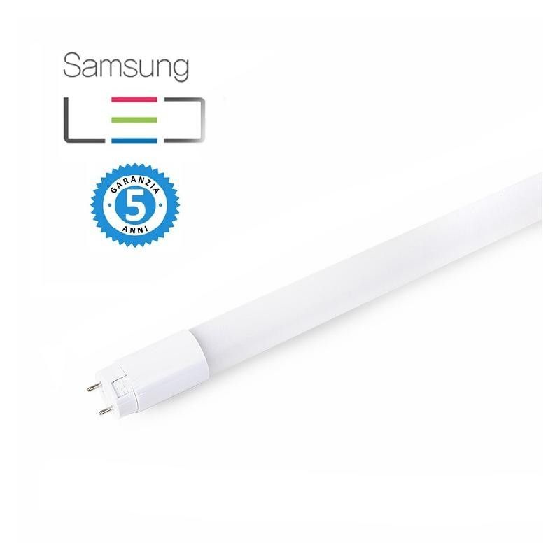 V-TAC PRO VT-151 Tubo LED Chip Samsung T8 22W G13 150cm in Nanoplastica ...