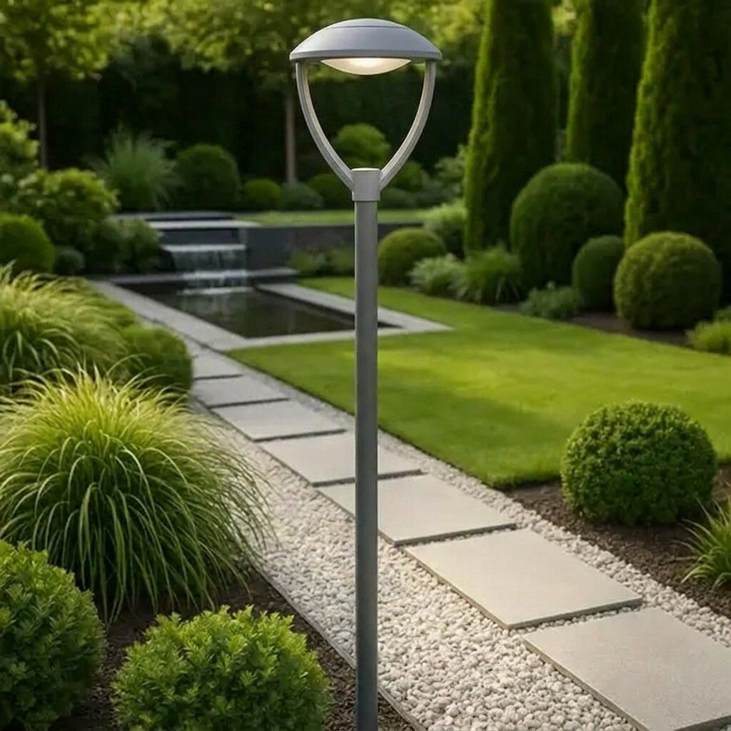 armatura led da giardino v-tac vt-105 100w 4000k 13000 lm ip65 - dettaglio 2