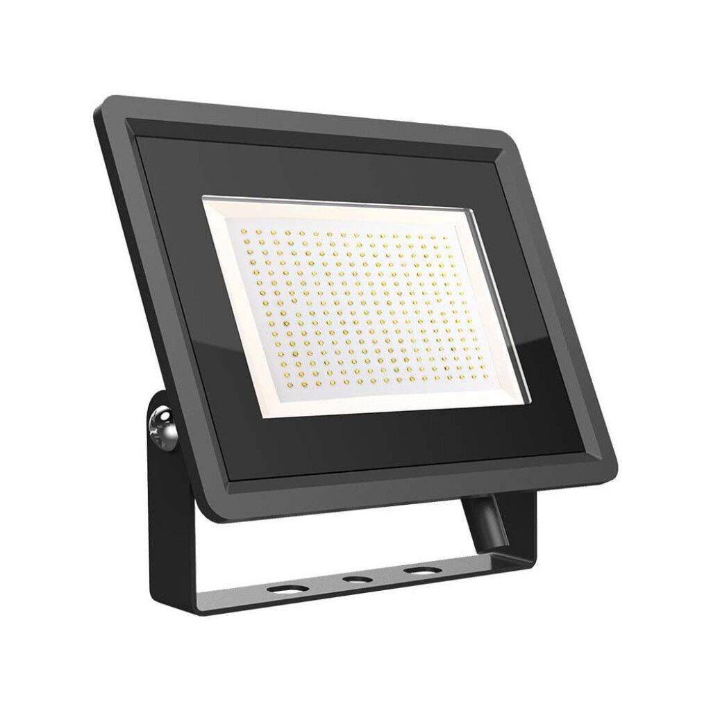 faro led v-tac vt-49204-b f-series 200w 4000k ip65 nero