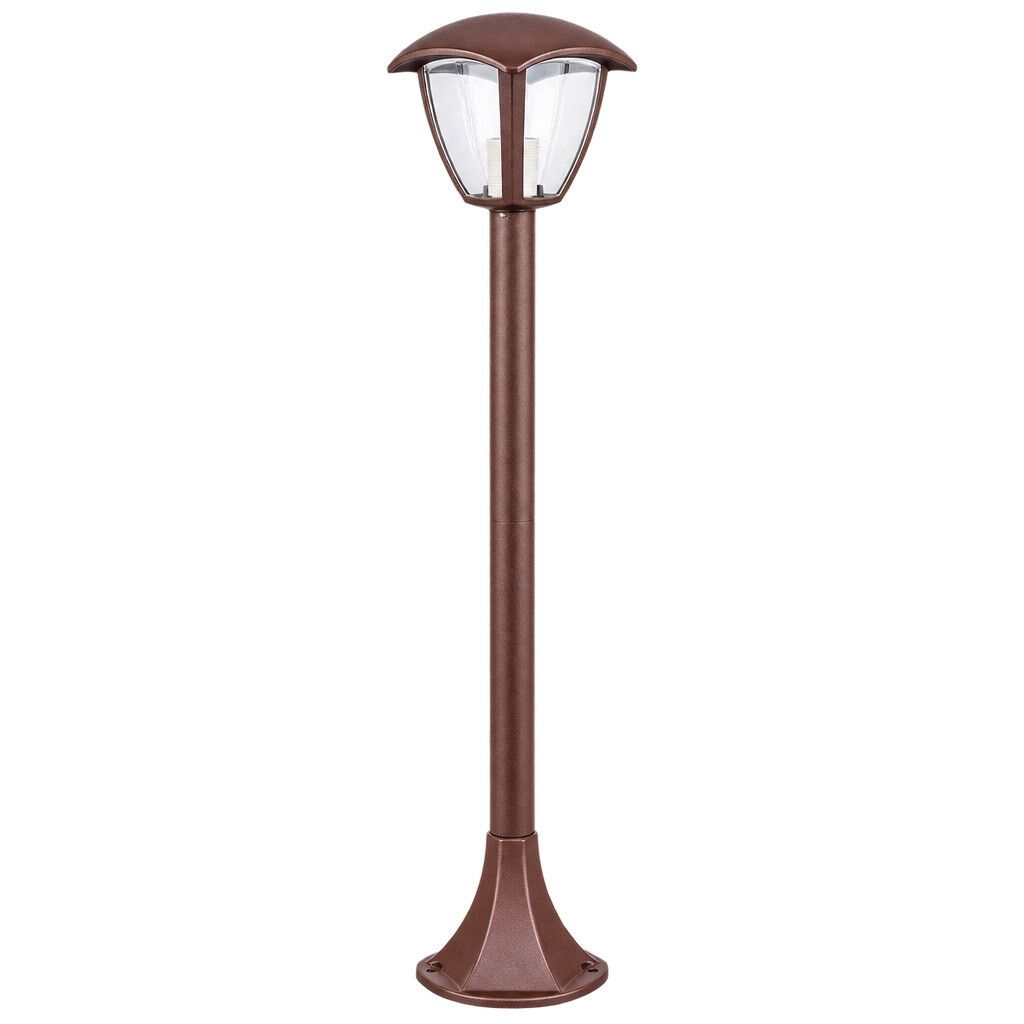lampione da giardino universo 819pb-b860-c e27 ip44 rosso ruggine - dettaglio 2