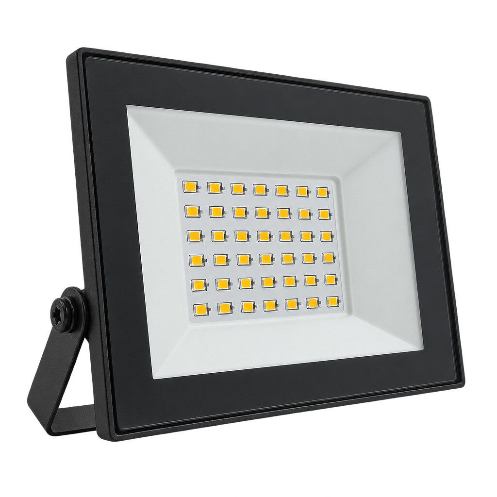 faro led da esterno v-tac vt-44037 30w 4000k ip65 nero - dettaglio 3