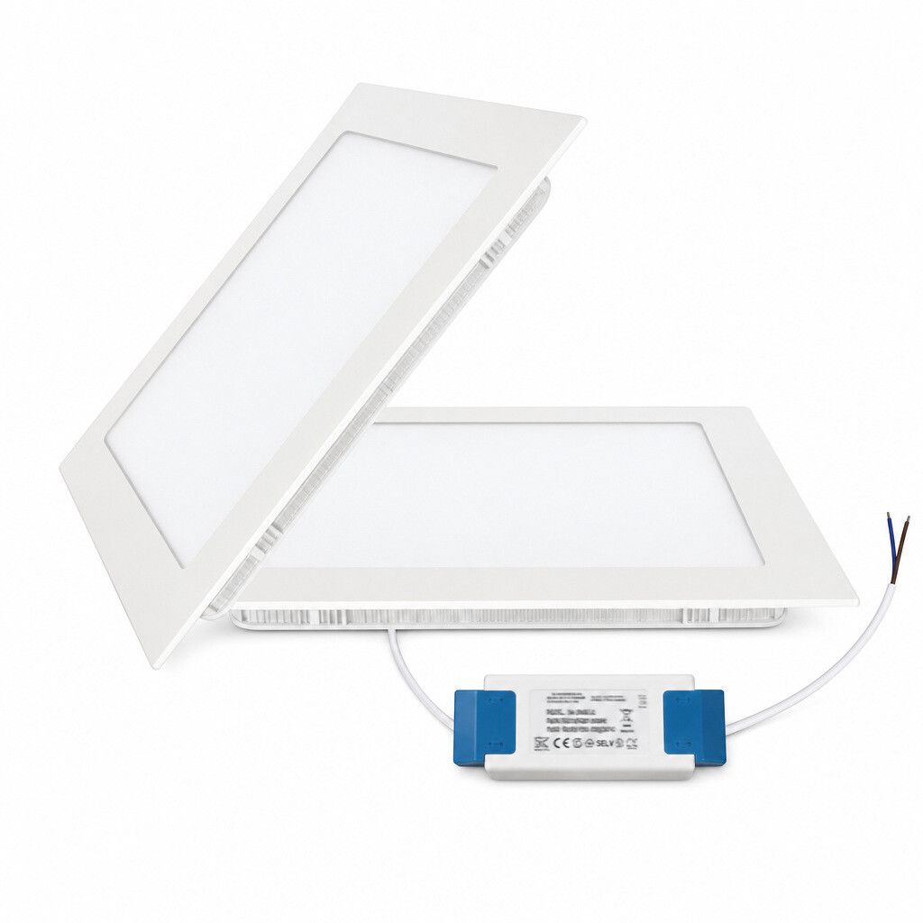 pannello led da incasso universo 3 color p-285a-q3c 24w cct selezionabile