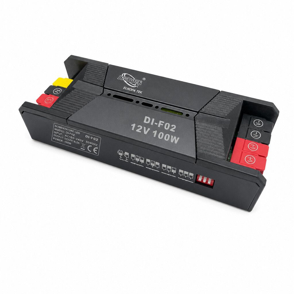 alimentatore switching grifi di-f02 12 v 100 w