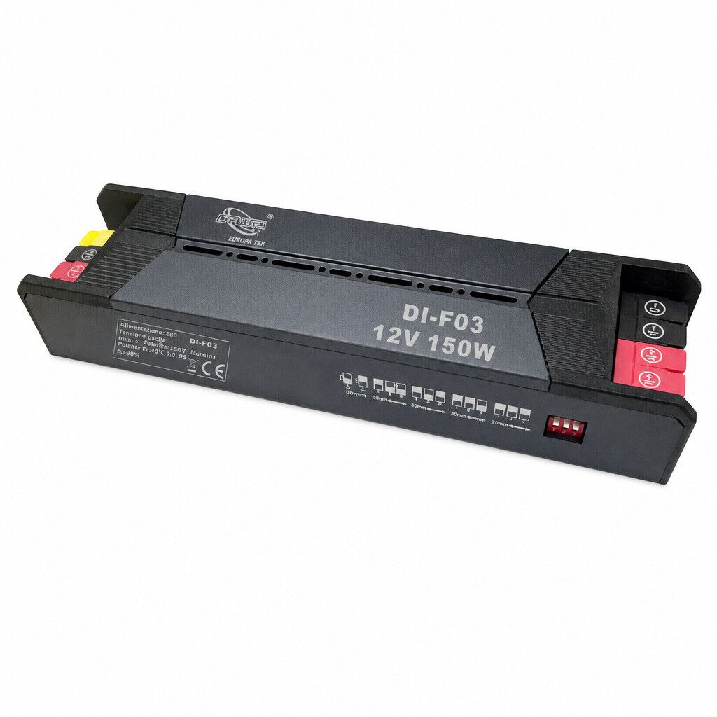 alimentatore led grifi di-f03 12v 150w dimmerabile