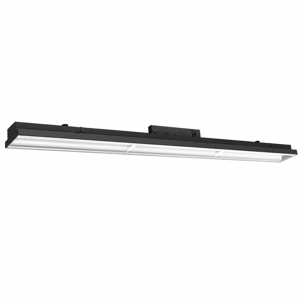 plafoniera led binario trifase universo 3 color dl40w-n3c 40w cct selezionabile