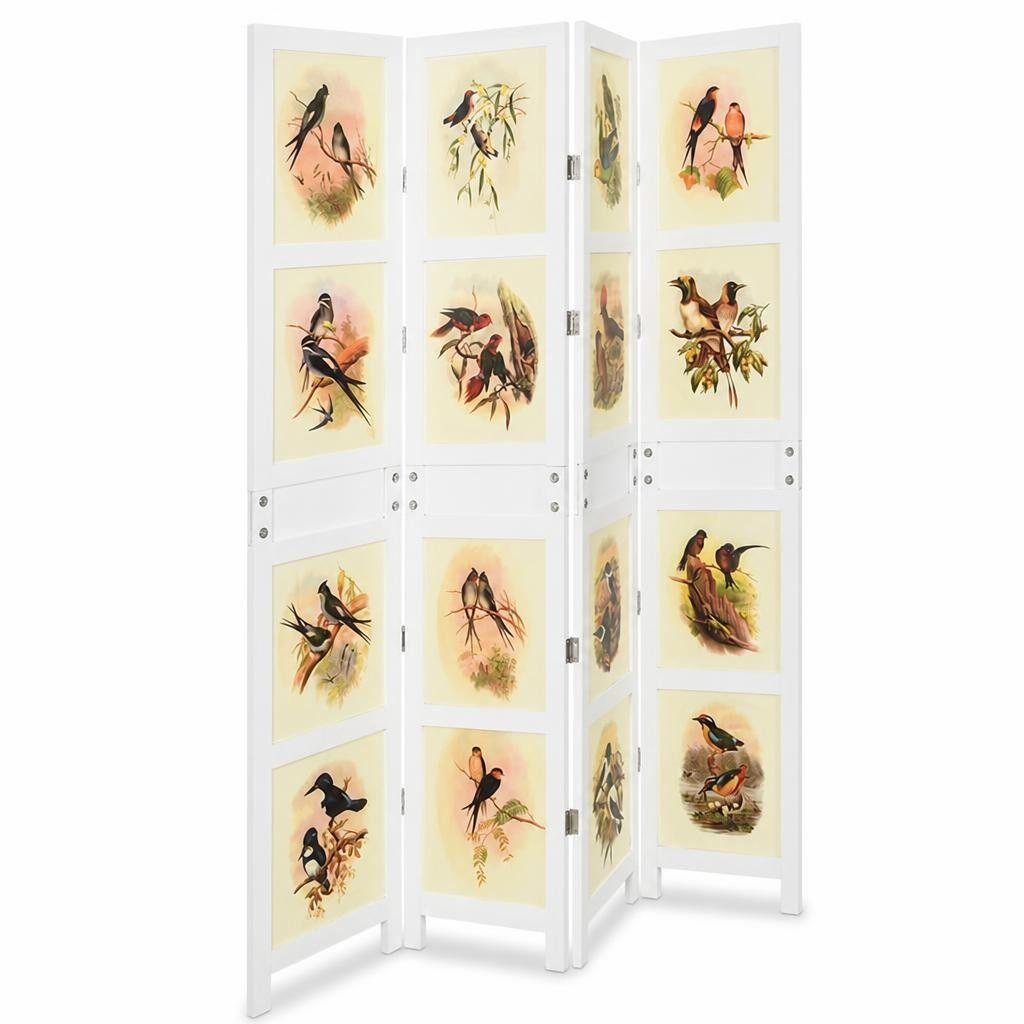 Pannello Romdivider Bianco 141,5 x 165 cm MDF