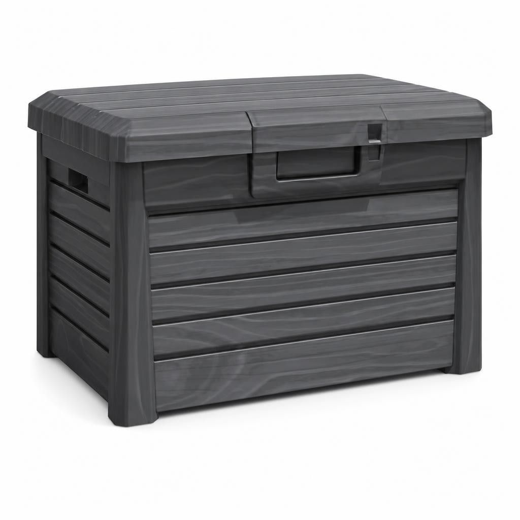 Contenitore Cuscini Antracite 73x50,5x46,5 cm in Polipropilene