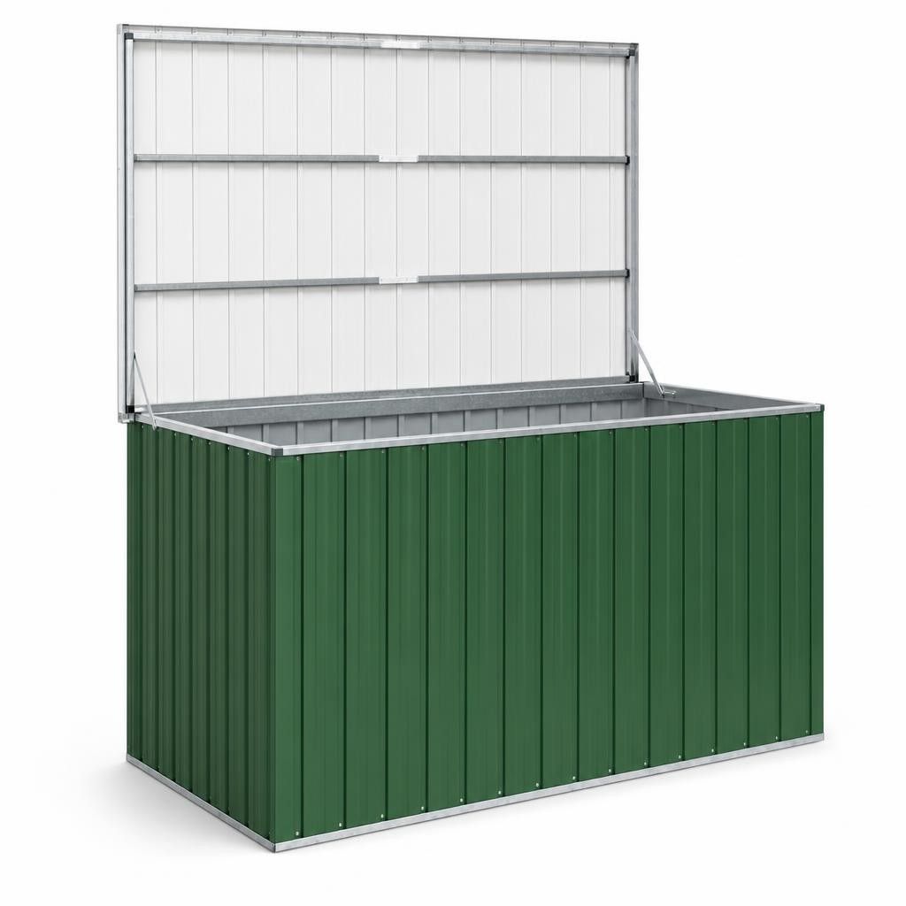 Baule da Giardino Verde 171x99x93 cm